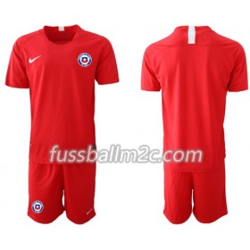 Fußballtrikots Chile Kinder Heim Trikotsatz 2018-2019